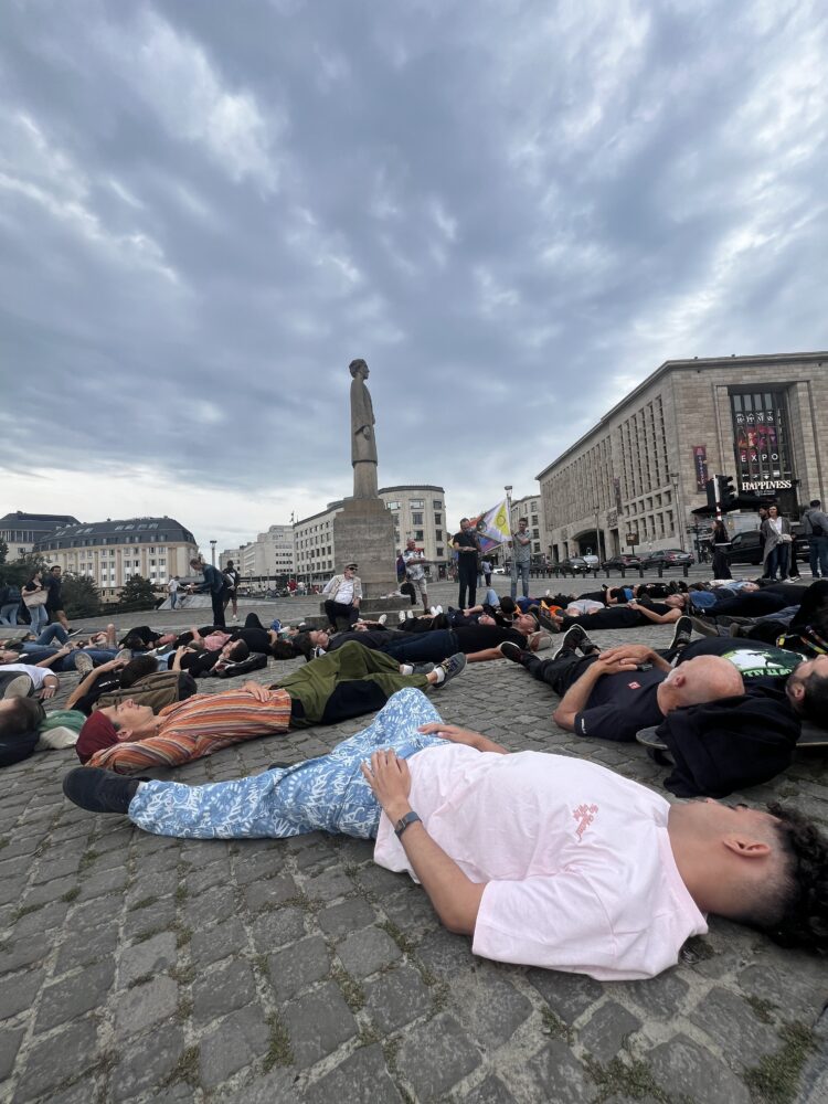 action Die In a Mont des Arts - vendredi 30/08/2024